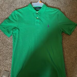 Green Ralph Lauren polo